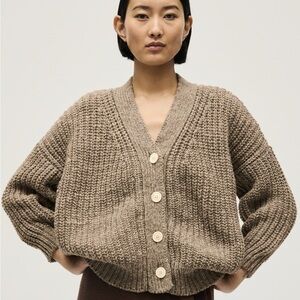 Babaa cardigan no19 dark mist